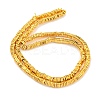 Electroplated Synthetic Non-magnetic Hematite Beads Strands G-C136-B01-03-2