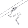 304 Stainless Steel Cable Chains Necklace for Men Women NJEW-N050-A03-S12-2