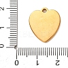 304 Stainless Steel Pendant Cabochon Settings LS-STAS-Z204-04G-13-3