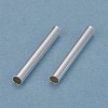 Brass Tube Beads KK-Y003-73G-S-1