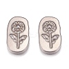 Tarnish Resistant 304 Stainless Steel Cabochons LS-STAS-H109-02P-1