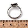Adjustable 304 Stainless Steel Finger Rings Components STAS-L193-P01-10mm-3