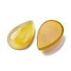 Natural Yellow Agate Cabochons G-B082-09-2