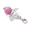 Handmade Polymer Clay Pendants HJEW-JM04651-5