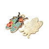 Alloy Enamel Pendants X1-FIND-H051-01C-G-2