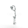Plastic Shower Head Miniature Ornaments PW-WG11762-01-1