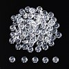 Transparent Dyed Colours Glass Seed Beads SEED-T007-02A-1