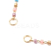 Glass Seed Beaded Link Bracelet Making AJEW-JB00921-05-2