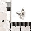Brass Micro Pave Cubic Zirconia Charms KK-C085-17P-3