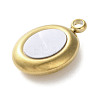 304 Stainless Steel Acrylic Pendants STAS-M091-02E-G-2