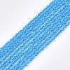 Synthetic Quartz Crystal Beads Strands G-T119-05G-1