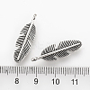 Tibetan Style Alloy Pendants TIBEP-Q078-27AS-RS-3