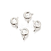 Eco-friendly Brass Spring Ring Clasps KK-D082-01E-S-1