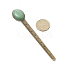 Tibetan Style Alloy Bookmark Rulers AJEW-JK00262-04-2