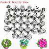 Non-Tarnish Vortex Stainless Steel Russian Piping Tips DIY-D036-17P-4