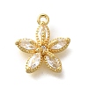 Brass Micro Pave Cubic Zirconia Pendants LS-KK-Q035-13G-1