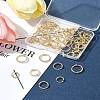 60Pcs 3 Styles Rack Plating Alloy Bead Frames FIND-FS0003-45-9