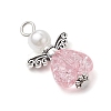 60Pcs Transparent Acrylic Pendants PALLOY-JF03897-4