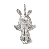 Non-Tarnish 304 Stainless Steel Pendants LS-STAS-Q252-13P-1