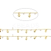 Rack Plating Brass Curb Chains CHC-C025-04G-2