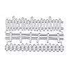 Carbon Steel Cutting Dies Stencils DIY-E017-22-2