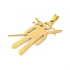 304 Stainless Steel Pendants STAS-Z069-03G-2