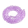 Baking Paint Glass Beads Strands EGLA-Q120-A-A01-2