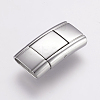 Tarnish Resistant 304 Stainless Steel Bayonet Clasps STAS-E144-141P-1