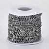 Tarnish Resistant 304 Stainless Steel Chains CHS-S001-12A-P-3