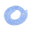 Transparent Glass Beads Strands EGLA-A044-T1mm-MB14-3