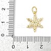 Rack Plating Brass Micro Pave Cubic Zirconia Pendants KK-H509-12G-03-3