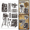 Custom Summer Theme PVC Plastic Clear Stamps DIY-WH0631-0518-1