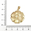 304 Stainless Steel Enamel Pendants STAS-C139-03A-G-3