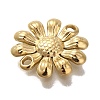 Ion Plating(IP) 304 Stainless Steel Connector Charms STAS-P371-018G-2