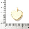 Brass Micro Pave Cubic Zirconia Openable Pendants KK-F905-02G-03-3