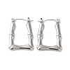 Non-Tarnish 304 Stainless Hoop Earrings for Women EJEW-Z026-36P-1
