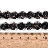 Luminous Handmade Gold Foil Glass Beads Strands FOIL-N029-01I-5
