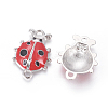Alloy Enamel Links connectors LS-ENAM-P147-1-2