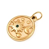 304 Stainless Steel Rhinestone Pendants LS-STAS-K307-11B-G-2