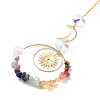 Moon & Sun Glass Hanging Suncatchers LS-HJEW-I011-01G-5