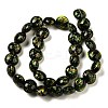Handmade Dichroic Foil Glass Beads Strands DICH-U001-11H-2