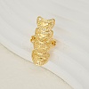 Elegant and Luxurious European Style Brass Cuff Rings for Women QT0315-3-1