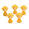 Football Theme Silicone Beads SIL-B081-01E-1