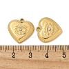 304 Stainless Steel Pendants STAS-I322-32G-07-3