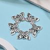 Tibetan Style Alloy Pendants TIBEP-12742-S-FF-4