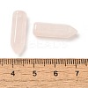 Natural Rose Quartz Pointed Pendants G-C158-05M-3