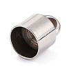 Tarnish Resistant 304 Stainless Steel Cord Ends STAS-H153-06B-P-3