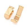 Brass Hoop Earrings for Women EJEW-A107-07KCG-2
