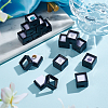 Cube Plastic Loose Diamond Storage Boxes CON-WH0095-49C-5