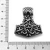 Viking 304 Stainless Steel Pendants STAS-N105-04J-AS-3